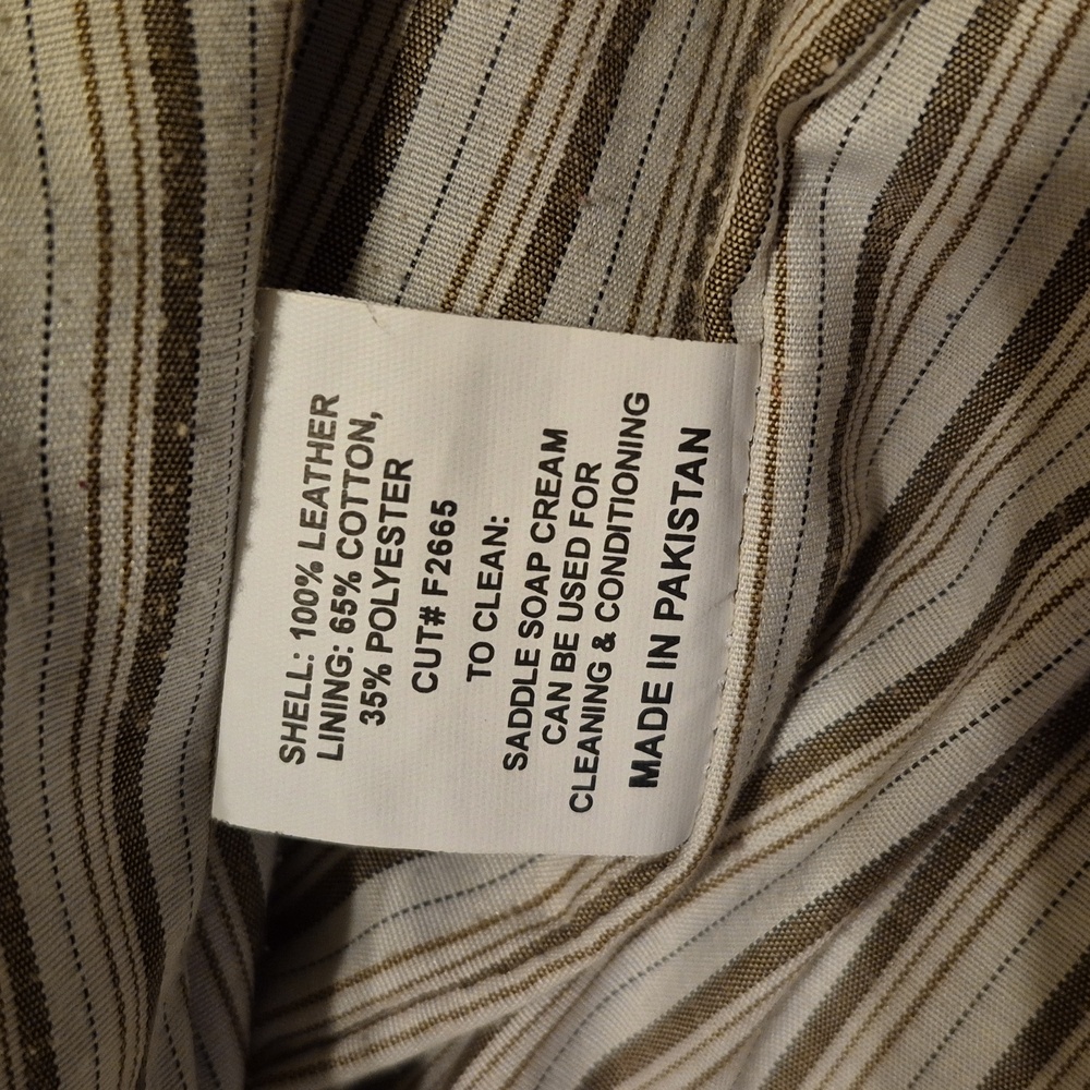 OutbackTrading Brown Leather Vest - Picture 4 of 5